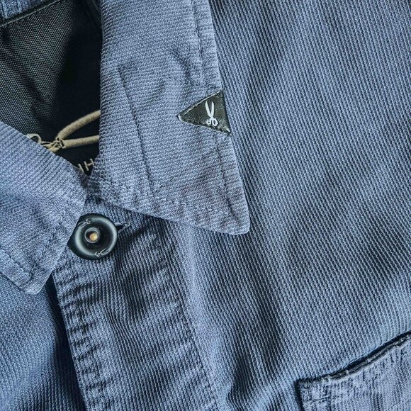 DENHAM brand Men's blazer/sport jacket Large 100% Cotton Gently Used - Picture 5 of 14